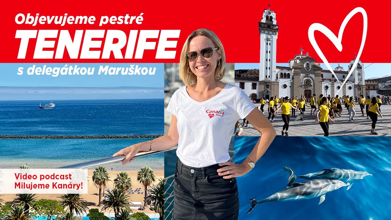 8. Tenerife - I. část: Krásy jihovýchodní části ostrova a pozorování velryb s delegátkou Maruškou