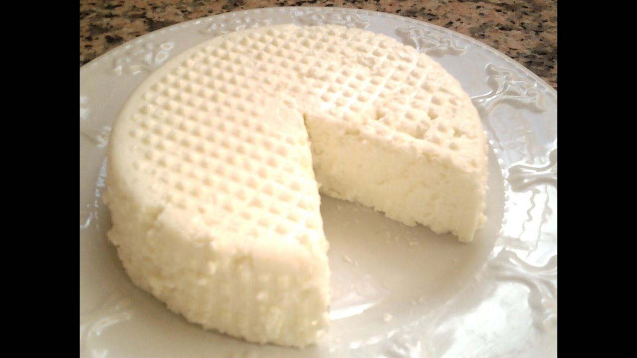 جبن منزلي بمكونين فقط سريع التحضير