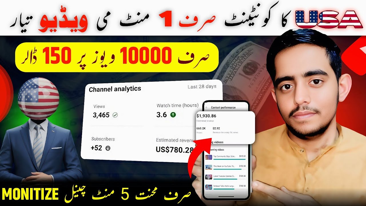 YouTube Automation With Ai | Text to Video Ai Generator | Ai Video kaise banaye |ai motivation video