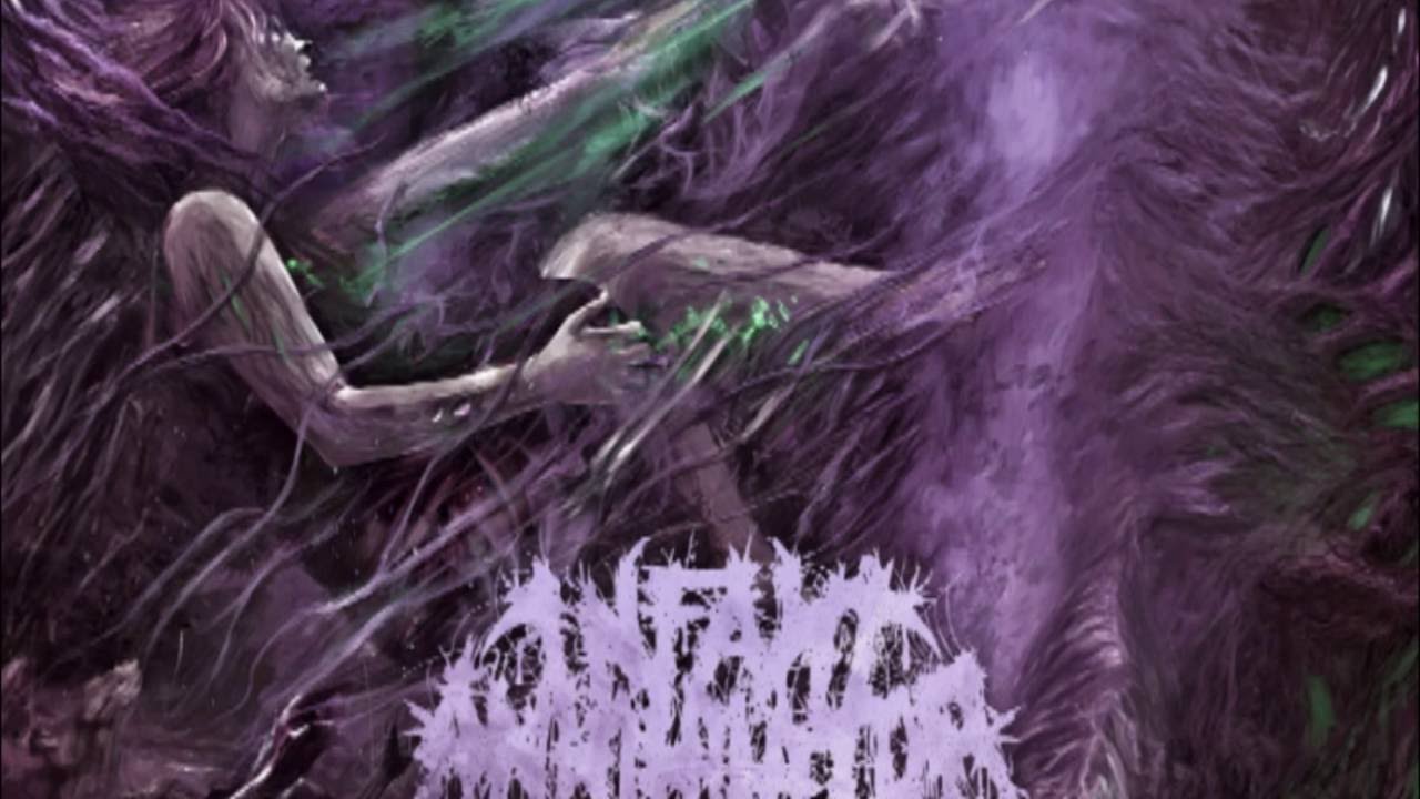 Infant Annihilator - Blasphemian (Lyrics in video)