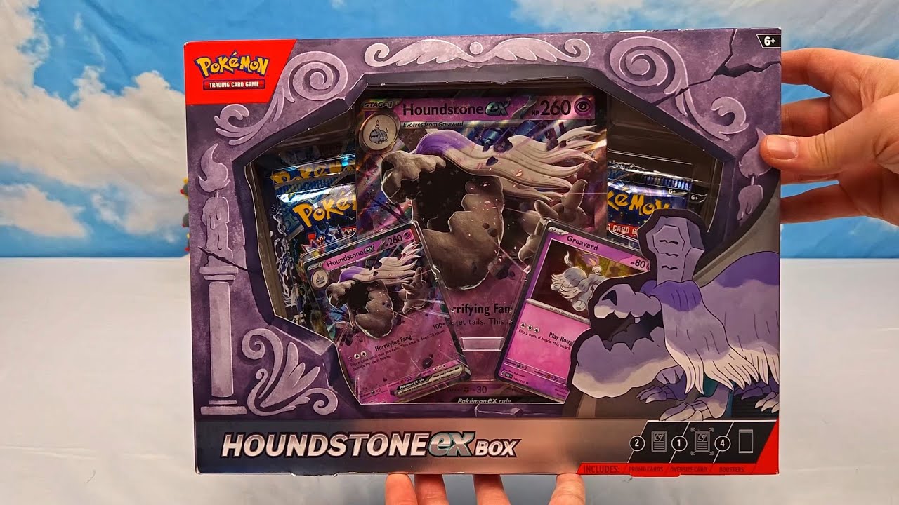 Opening Pokemon Houndstone ex Box | Pokemon Cards and Chill