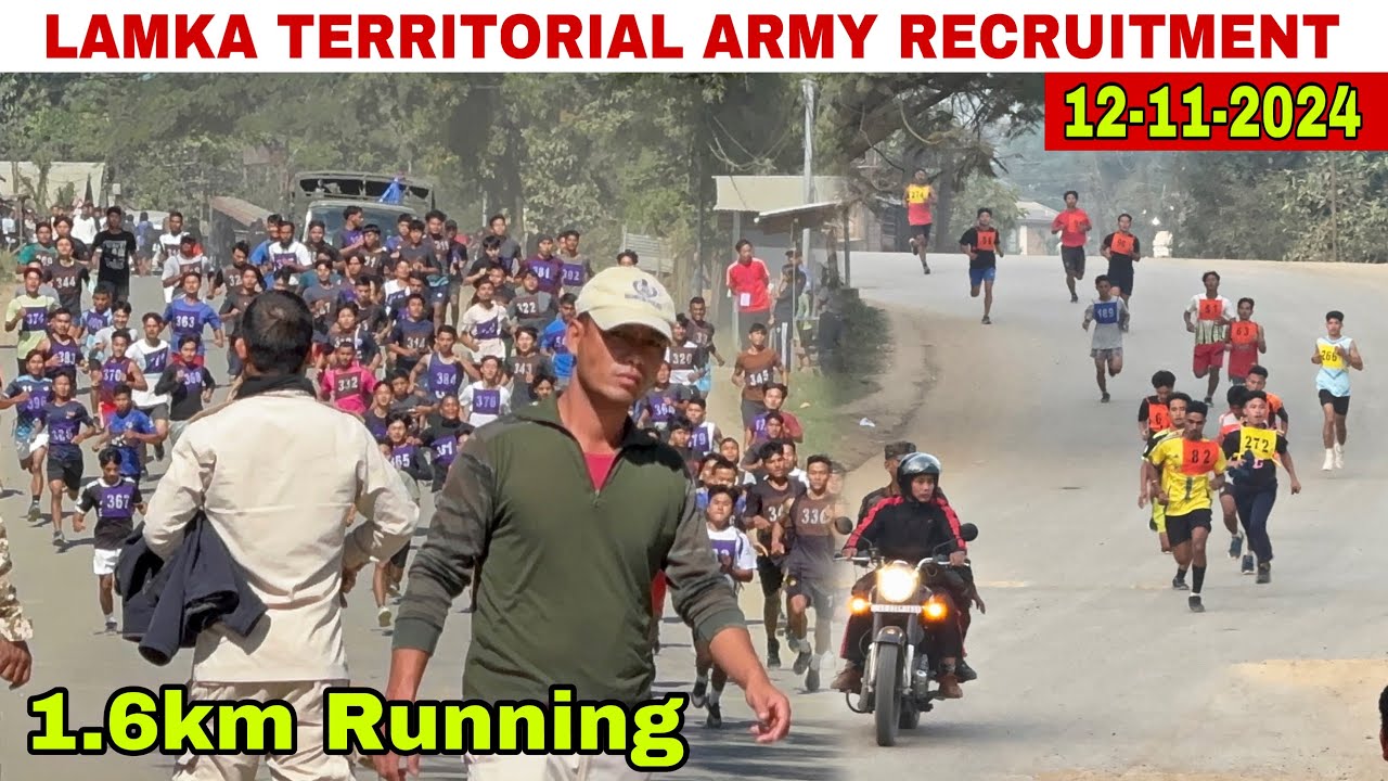 LAMKA  TERRITORIAL  ARMY  RECRUITMENT RALLY-12-11-2024(Tuesday)