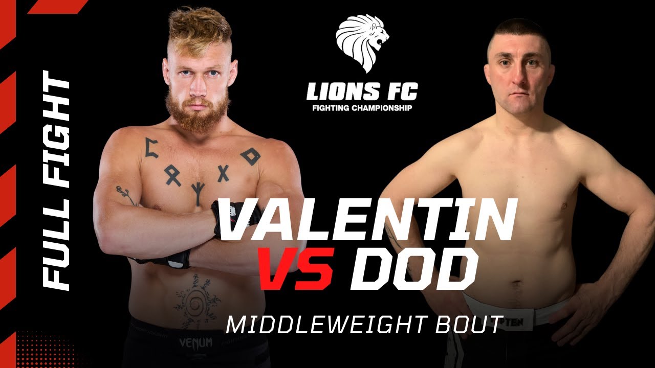 Robert Valentin vs Zoran Dod | Lions FC 10 | Full fight
