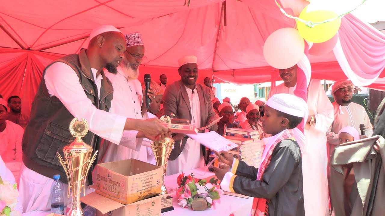HAFLA YA KUHITIMISHA QUR'AN YAANDALIWA MARKAZ AL-ISTIQAAMAH TULLUROBA, ISIOLO.