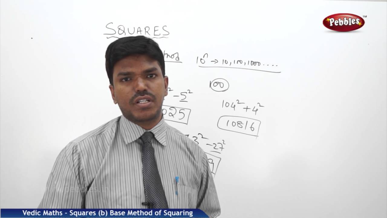 Base Method of squaring in Vedic Maths | Speed Maths | Vedic Mathematics