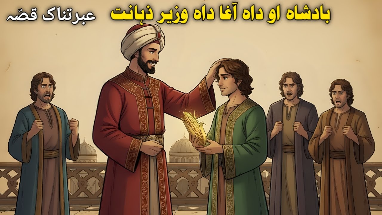 Badshah Ao Da Agha Yo Okhyar Wazir - Da Ibrat Na Dhaka Qissa | Moral Lesson | Pashto Wisdom Stories