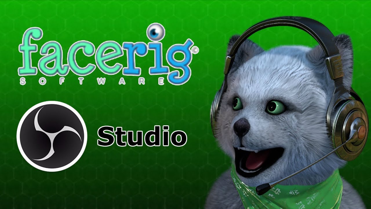 How to use FaceRig in OBS Studio and MORE!