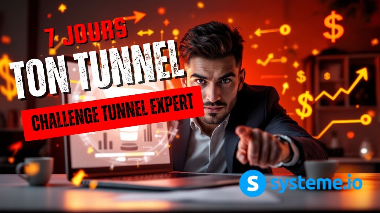 TunnelExpert : Construire son tunnel de vente en 7 jours avec systeme io