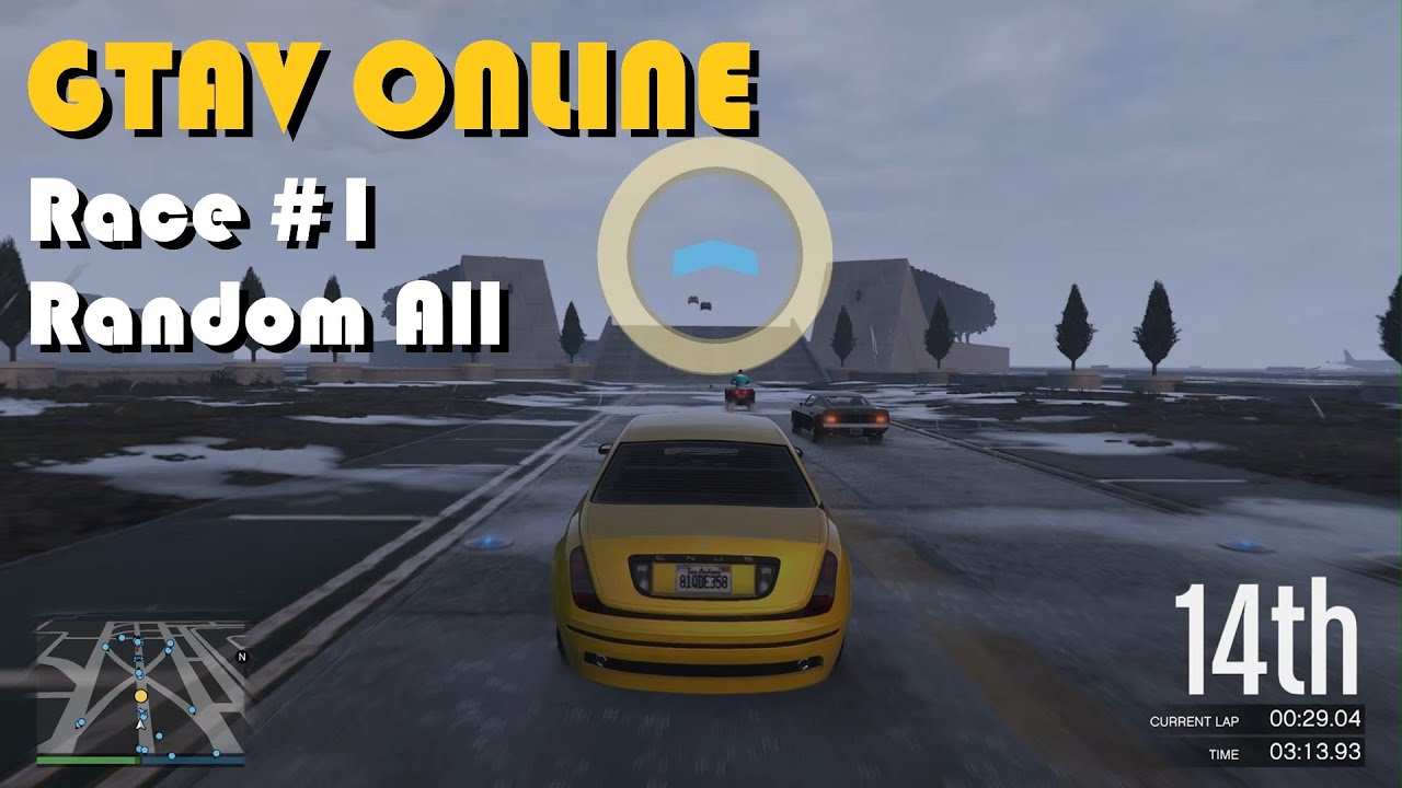 GTAV Race #1 Random All Race inspired by Broughy1322