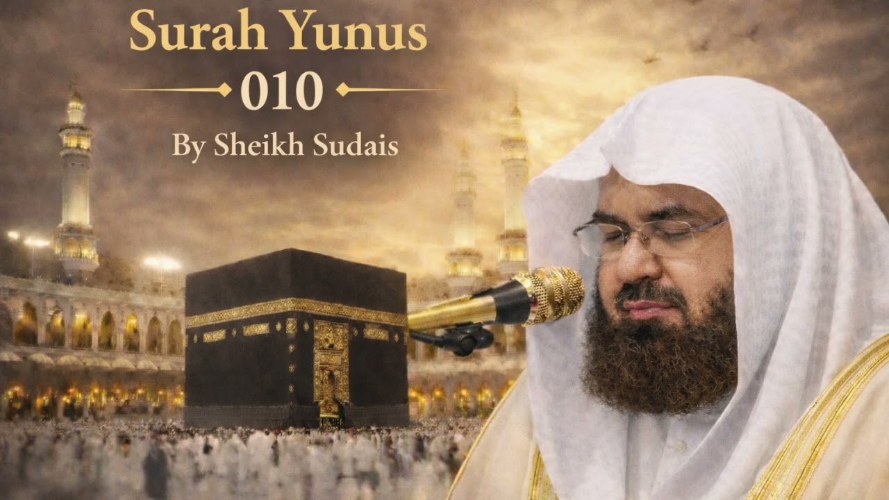 Surah Yunus 010 | Beautiful Quran Recitation by Sheikh Sudais | SAFAQURAN