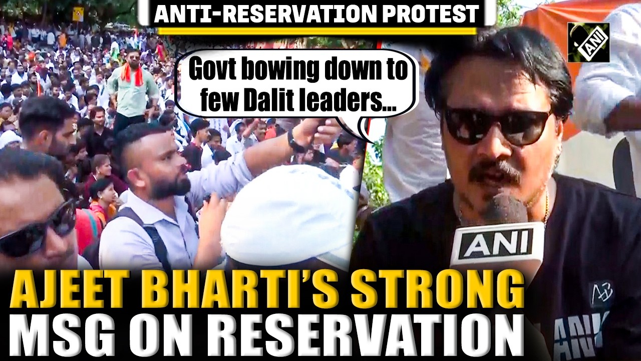 YouTuber Ajit Bharti Calls for &lsquo;White Paper&rsquo; on Caste-Based Reservation, Lists 4 Demands