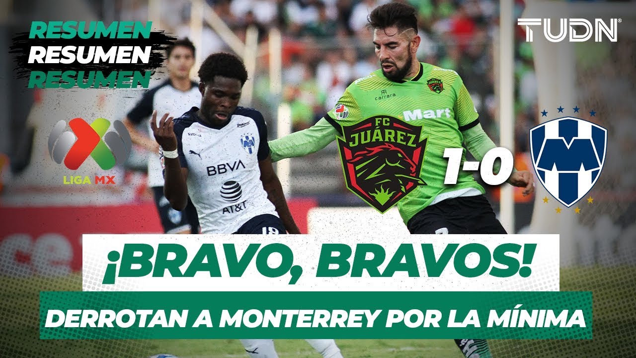 Resumen y Goles Ju&aacute;rez 1 - 0 Monterrey | Liga Mx Apertura 2019   Jornada 8 | TUDN