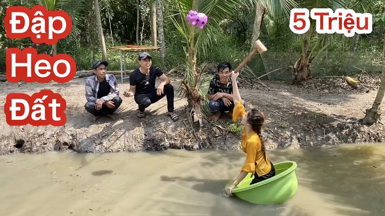 Công Thức TV Bỏ Ra 5 TRIỆU Thử Thách Trò Chơi Bơi Thau Đập Heo Đất Giá Trị Tiền Khủng | Ly Ngô Vlog