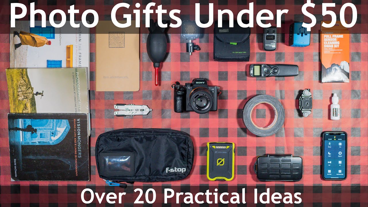 Photography Gear Under 50 - 2020 Gift Guide
