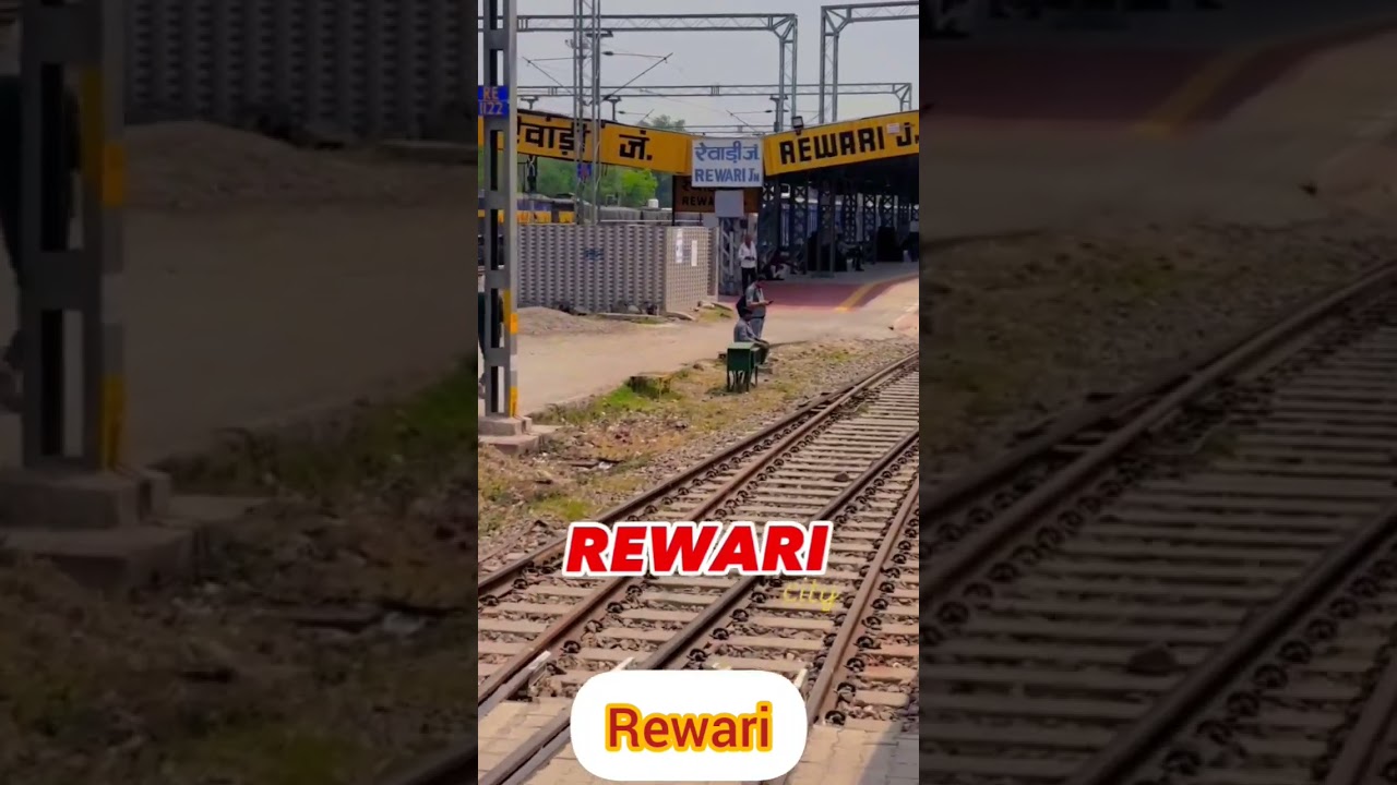 Rewari Railway station 🚉🚉😍💯😘🔥