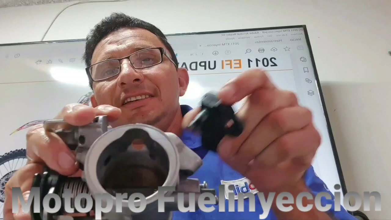 Diagnostico en sensor Temperatura del aire admisión aplicable en motocicletas BAJAJ y en KTM
