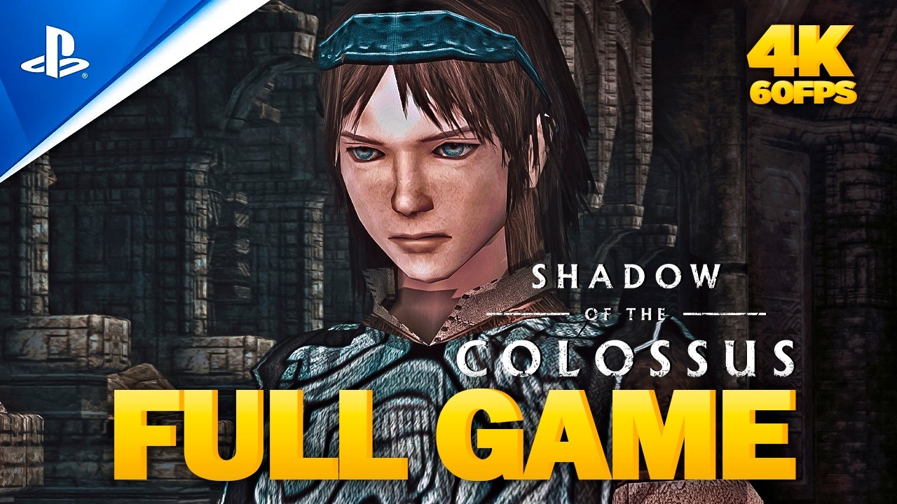 Shadow of the Colossus (PS2) - Full Gameplay Walkthrough HD Textures | 4K 60FPS