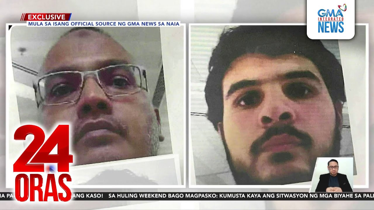 Kilos ng mag-amang suspek nang dumating sila sa NAIA1 noong Nobyembre, idinetalye sa... | 24 Oras