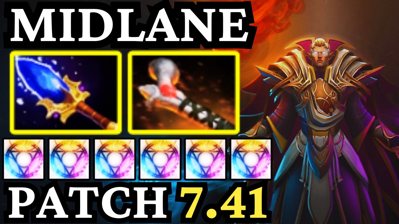 🔥 NEW PATCH 7.41 GODLIKE INVOKER Mid &mdash; NEW INNATE NEW PLAYSTYLE ?! 🔥 | Dota 2 Gameplay