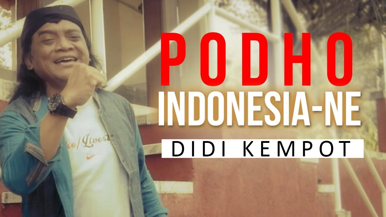 Didi Kempot - Podho Indonesia Ne | Dangdut (Official Music Video)