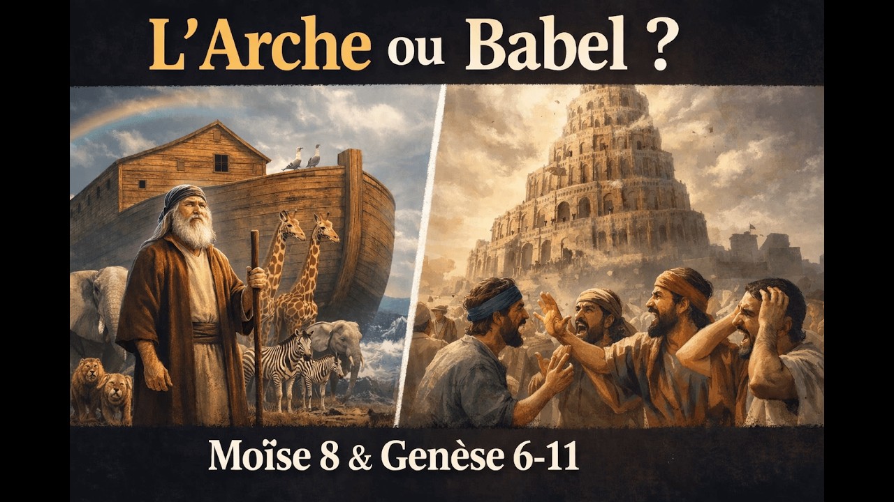 Viens et suis moi - Genèse 6-11 & Moïse 8 : L'arche de noé