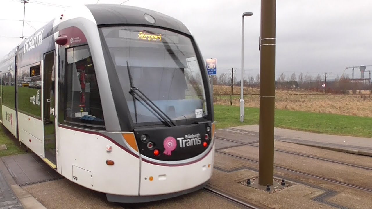 Edinburgh Tram Ride - Princes Street to Ingliston Park and Ride
