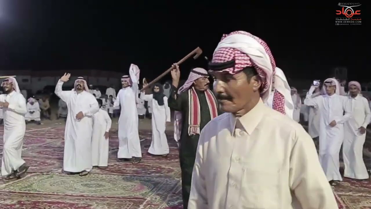 زواج الشاب : علي ضايف العيسي عرضة الليل الجزء الثاني