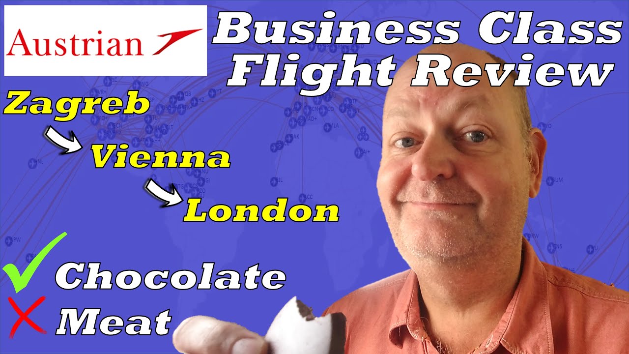 Flight Review - Austrian Airlines Business Class Zagreb to London via Vienna
