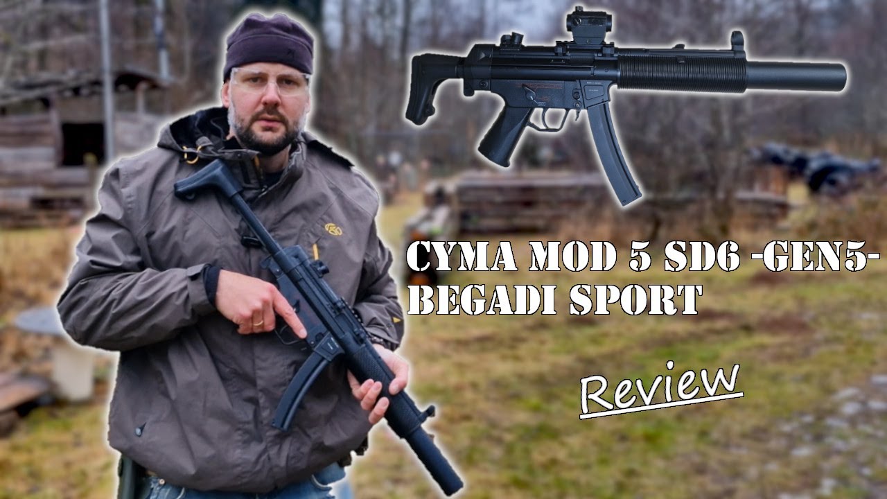 Begadi Cyma Mod 5 SD6 -GEN.5- Review: Top Airsoft-Gewehr im Test | Leistung, Praxistest & Bewertung