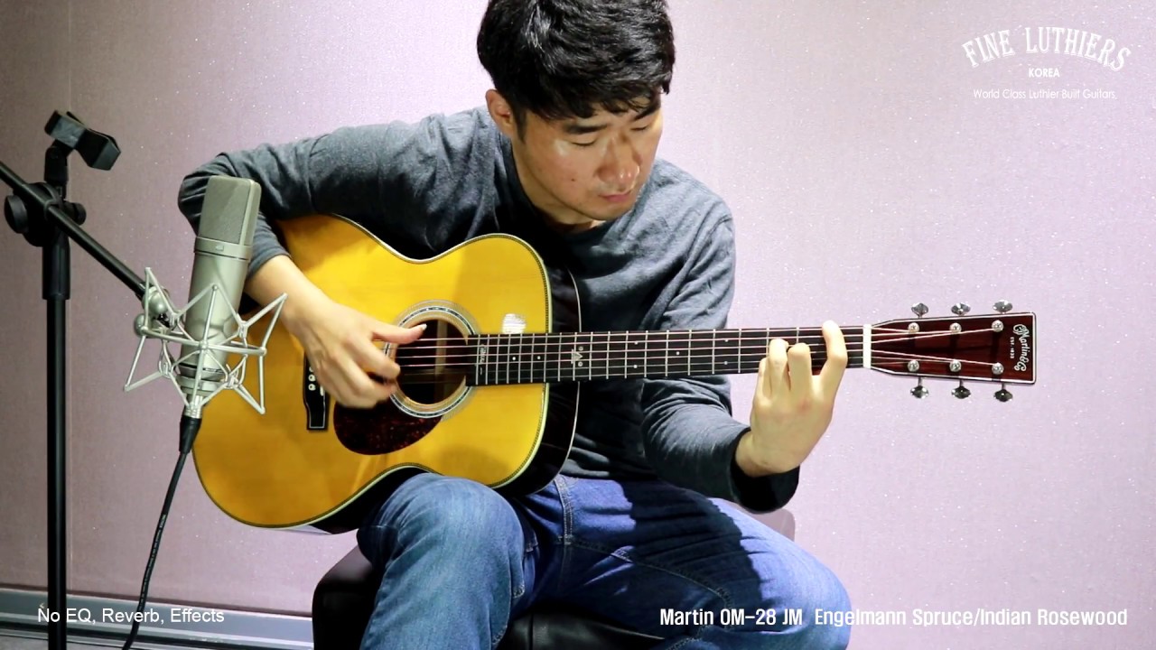 Used Martin OM-28 JM Clip#1 - Played by David Chun