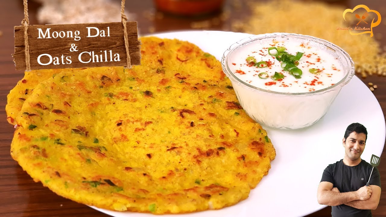 Moong Dal & Oats Chilla | ओट्स और मूंग दाल चीला | Healthy Breakfast recipe | Chef Sandeep Bhatt