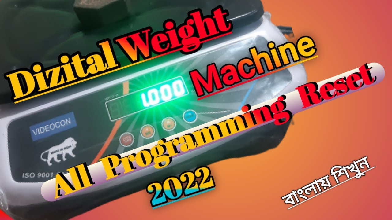 How To Videocon Scale Programming 2022// কিভাবে ভিডিওকন পাল্লা প্রোগ্রামিং করবেন |