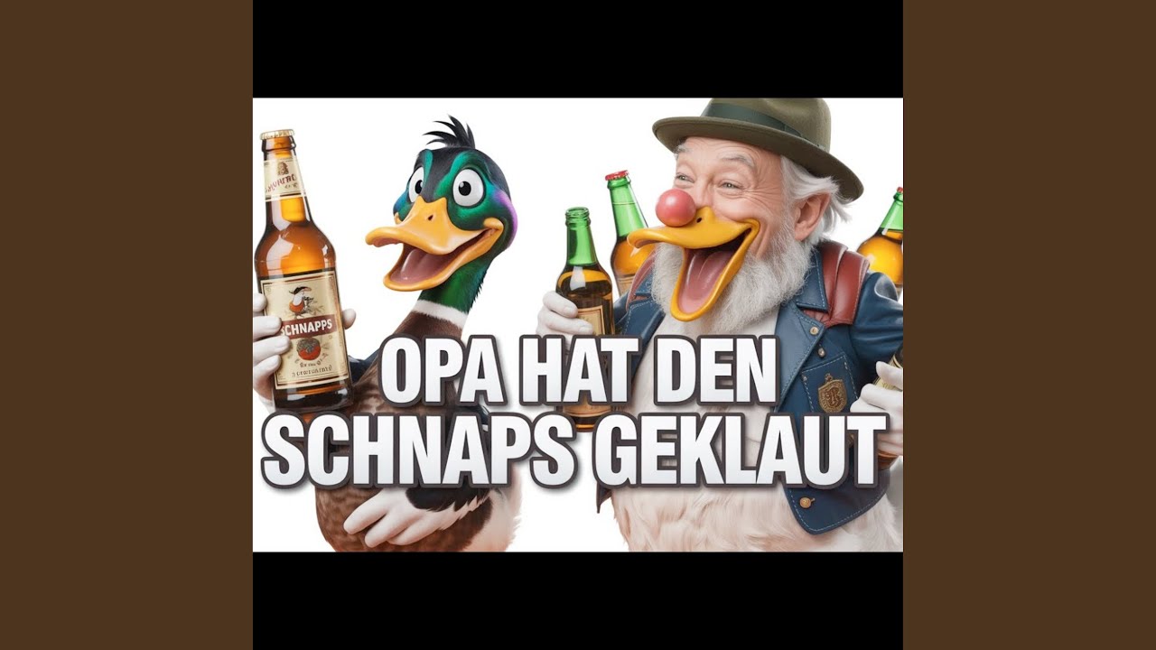 Opa hat den Schnaps geklaut