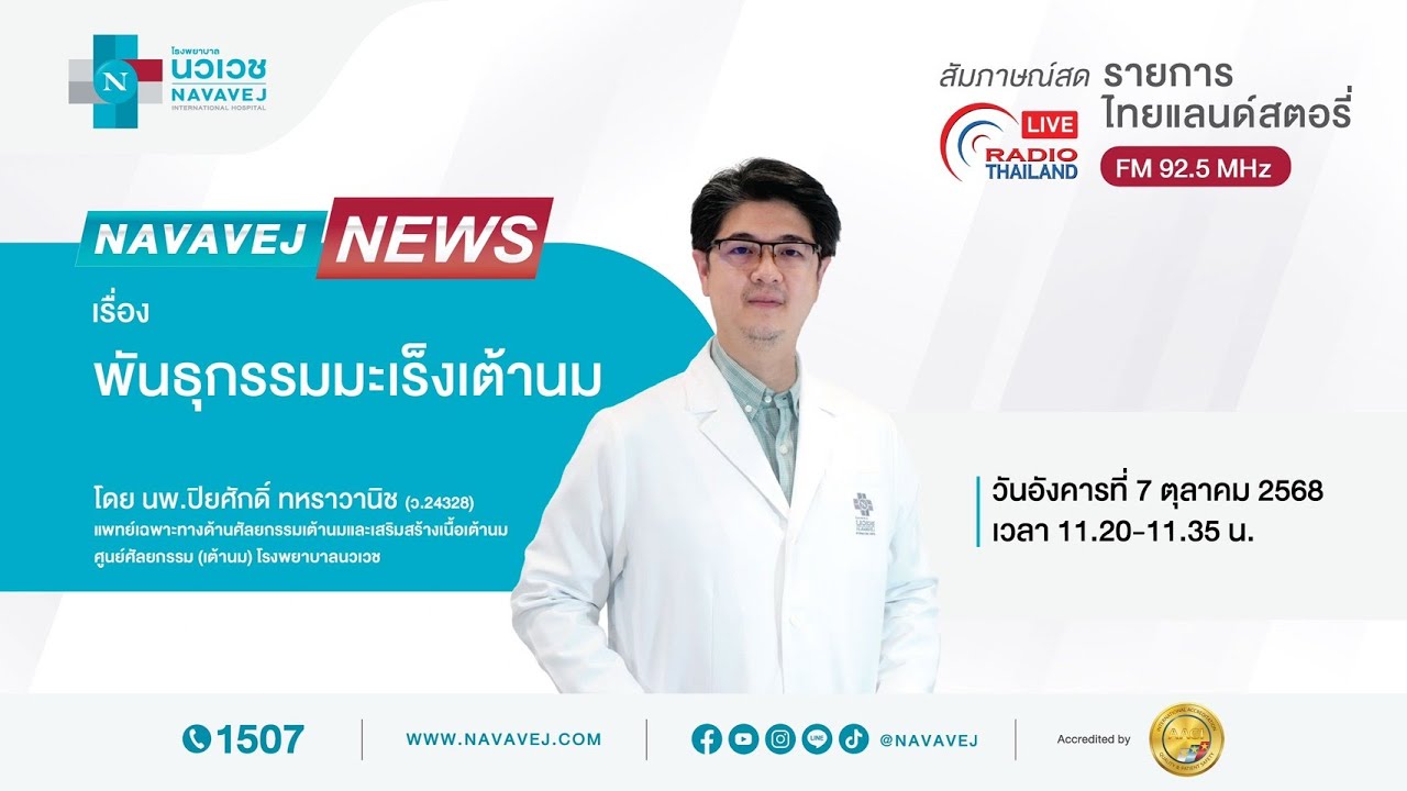 พันธุกรรมมะเร็งเต้านม