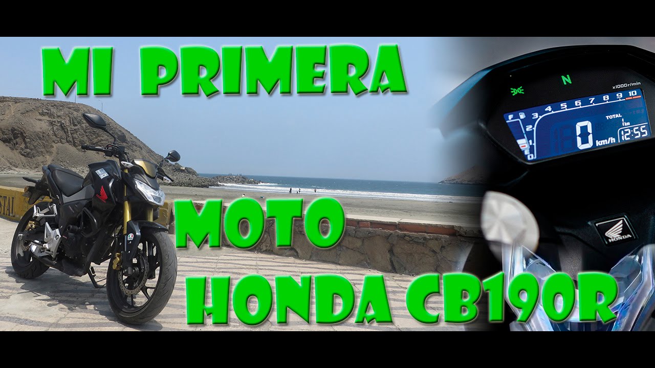 Mi primera moto: Honda CB190R - Motovlog en Español