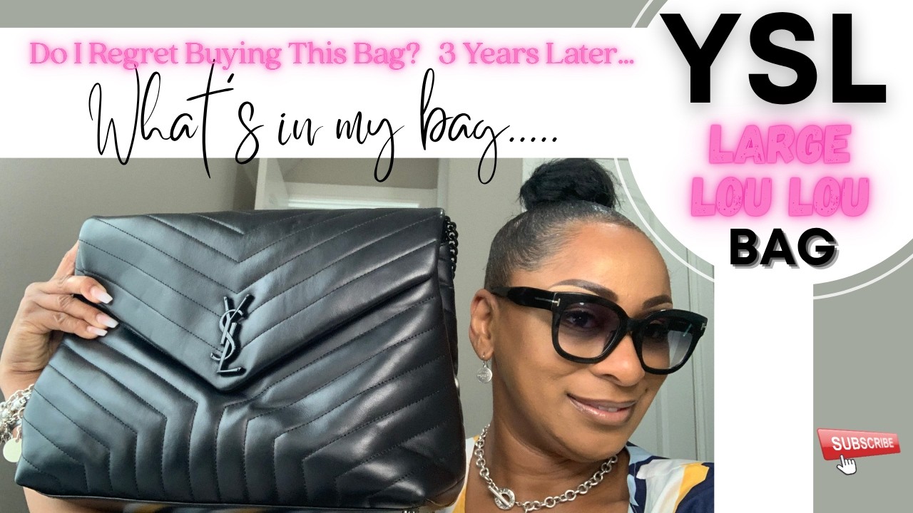 THE TRUTH ABOUT MY LARGE LOU LOU YSL BAG | 3 YEARS LATER REVIEW | HOUSE OF BRIDGETT