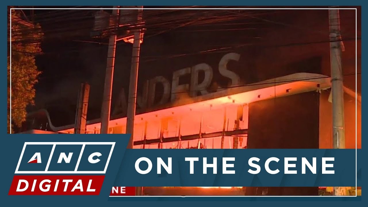 LOOK: Fire hits Landers Superstore branch in Quezon City | ANC