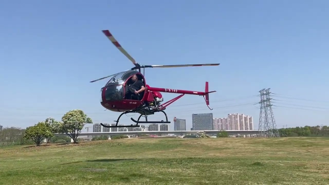 Zhonglian Helicopter Manufacturing Company. Customer test Zhonglian F27 helicopter
