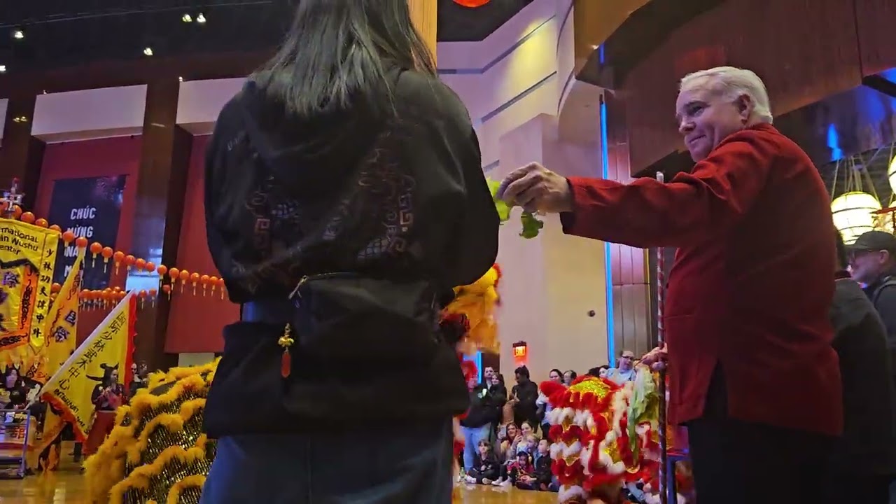Chinese Dragon New Year dance 2026