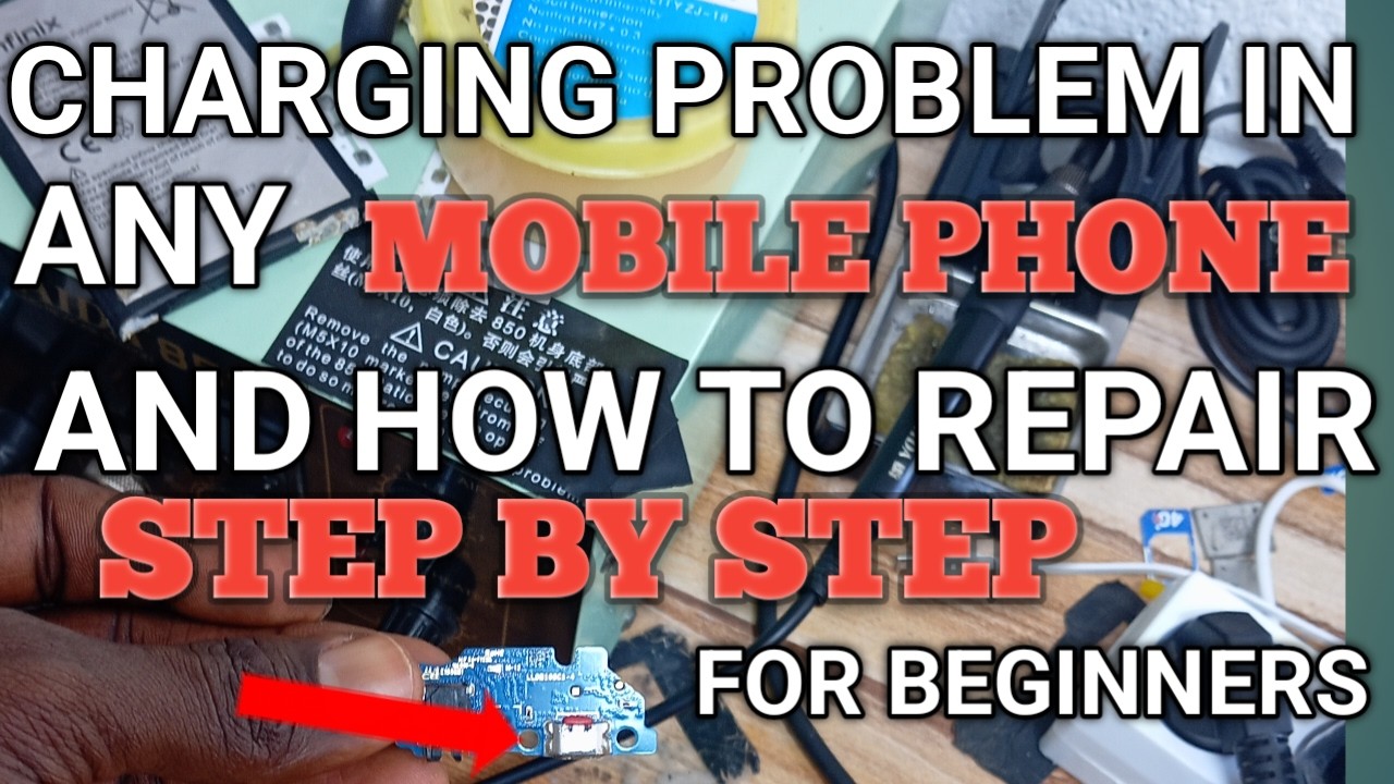 Charging problem in any mobile phone and how to repair it.