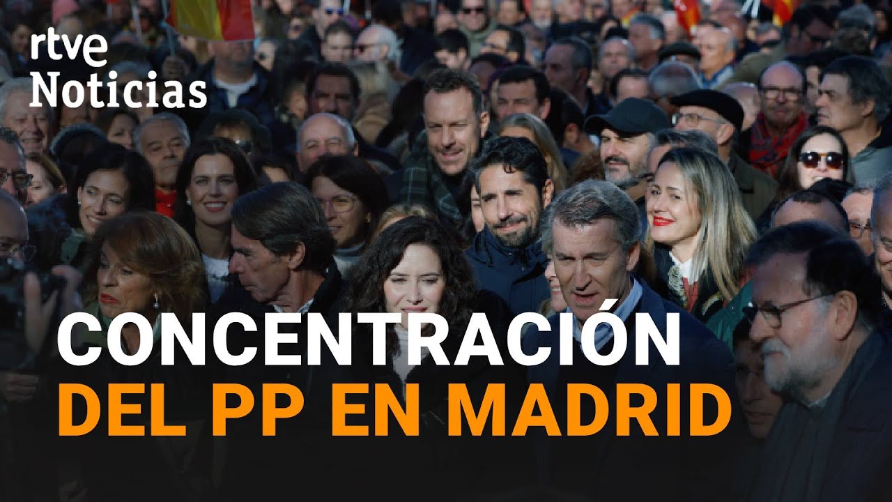 MILES de personas PROTESTAN para pedir ELECCIONES GENERALES y la DIMISIÓN DE SÁNCHEZ