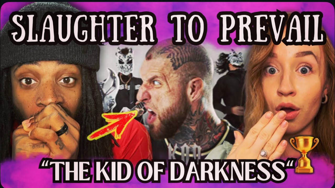 We React to SLAUGHTER TO PREVAIL's INSANE Song KID OF DARKNESS Music Video