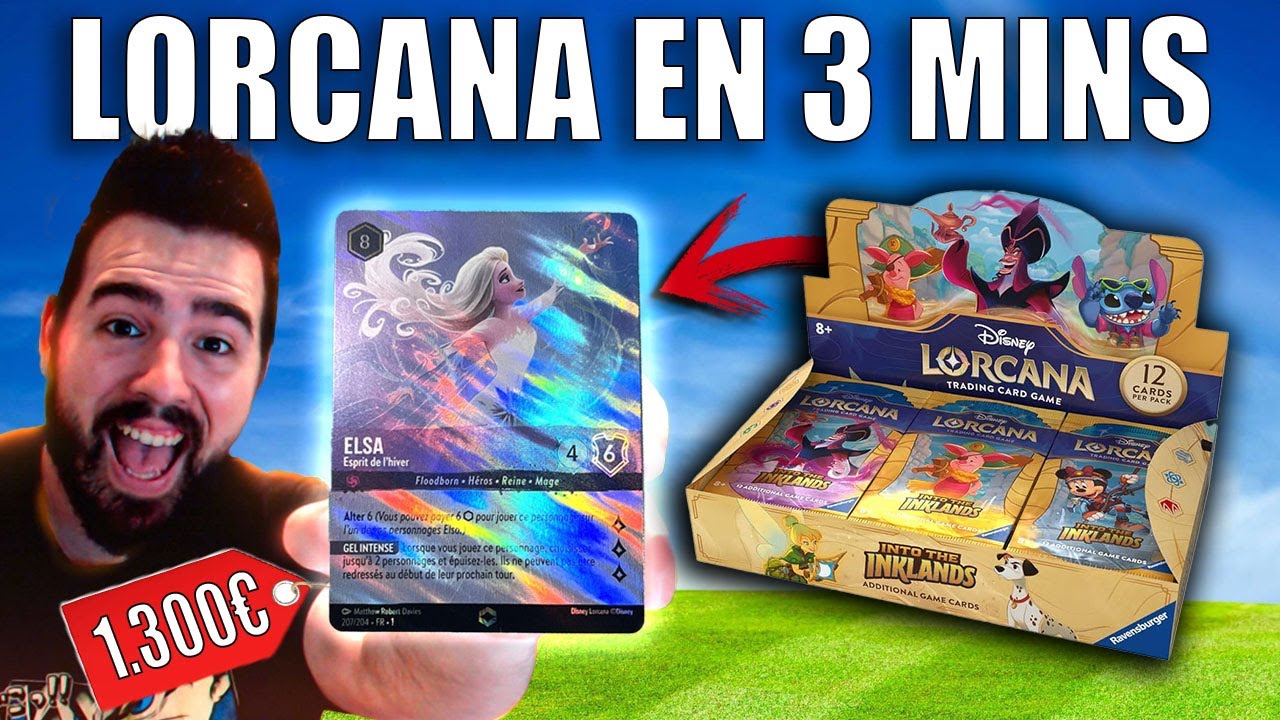 ¿QUE ES LORCANA? 👀 TE LO EXPLICO + APERTURA DE SOBRES