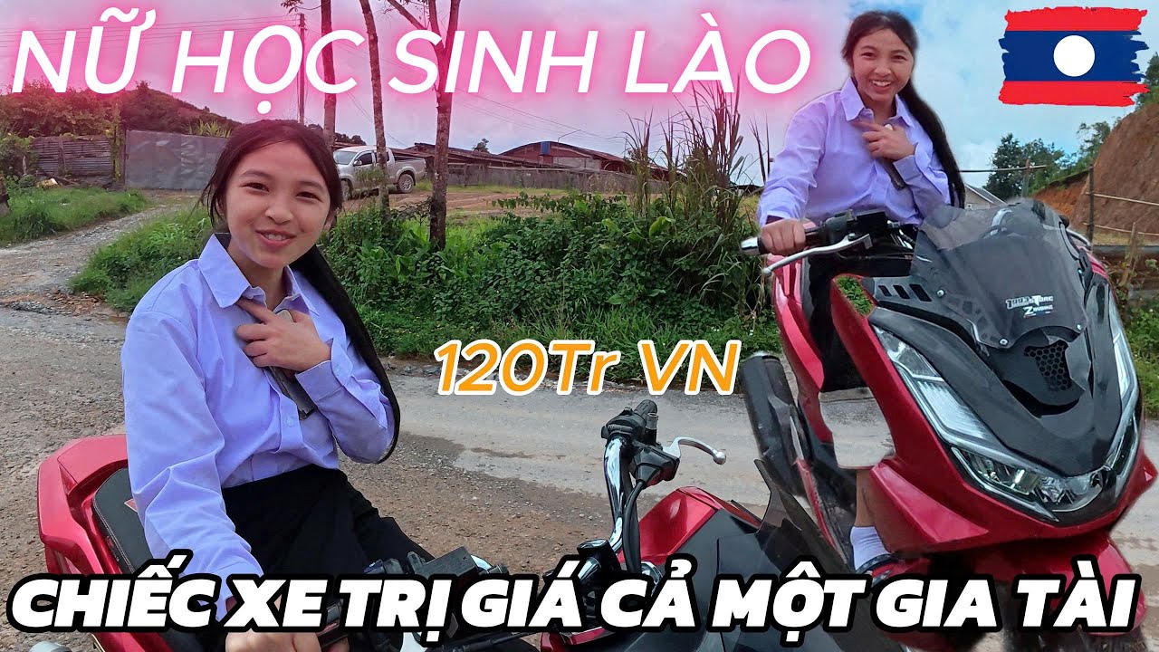 🇱🇦SỐC'Chiếc Xe Của Học Sinh LÀO Đi Học - Phượt XIENG KHUANG LÀO