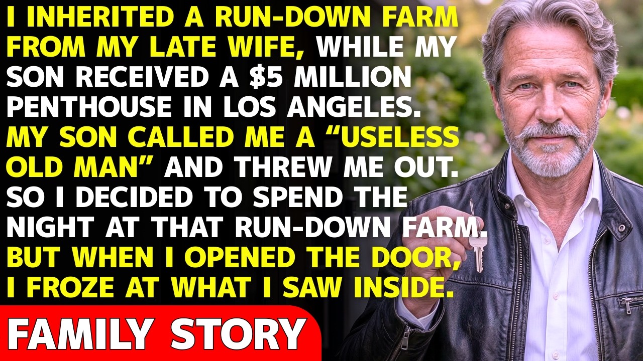 I Inherited a Run-Down Farm While My Son Got a $5M Penthouse — But When I Opened the Door...