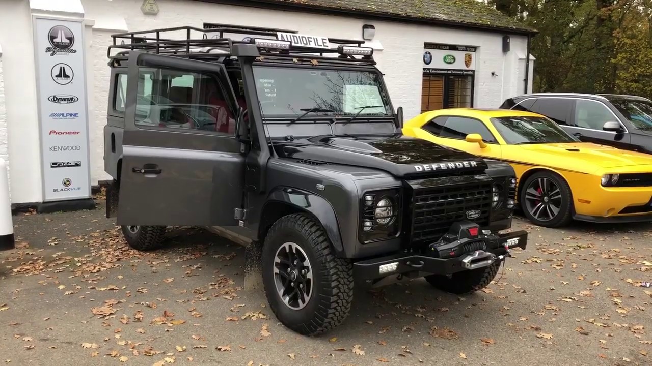 Land Rover Defender Adventure Limited Edition Modifications and Useful Tech.