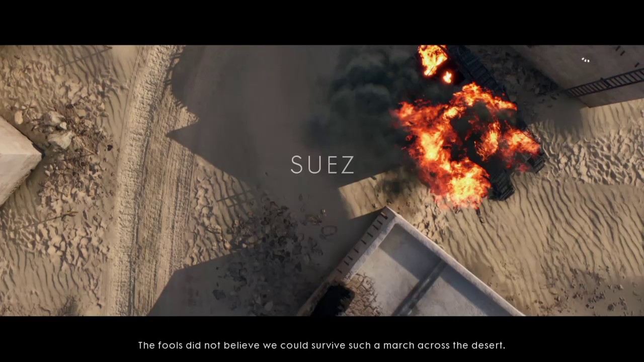 Battlefield™ 1 Suez Turkish Intro