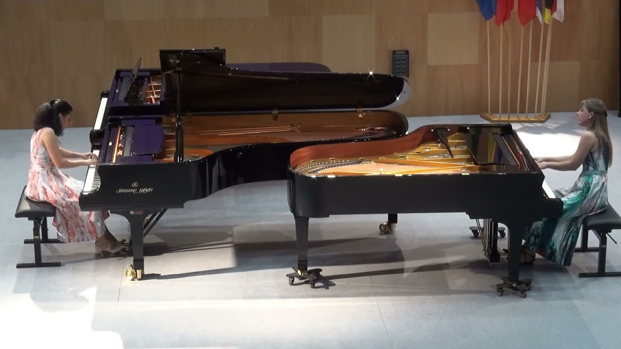 Witold Lutosławski: Variations on a theme by Paganini for two pianos 