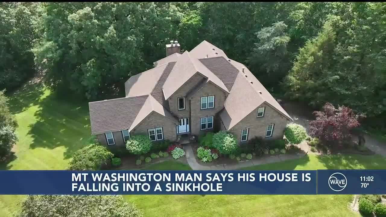 Homeowner trying to get his house condemned because he says he’s living over a sinkhole