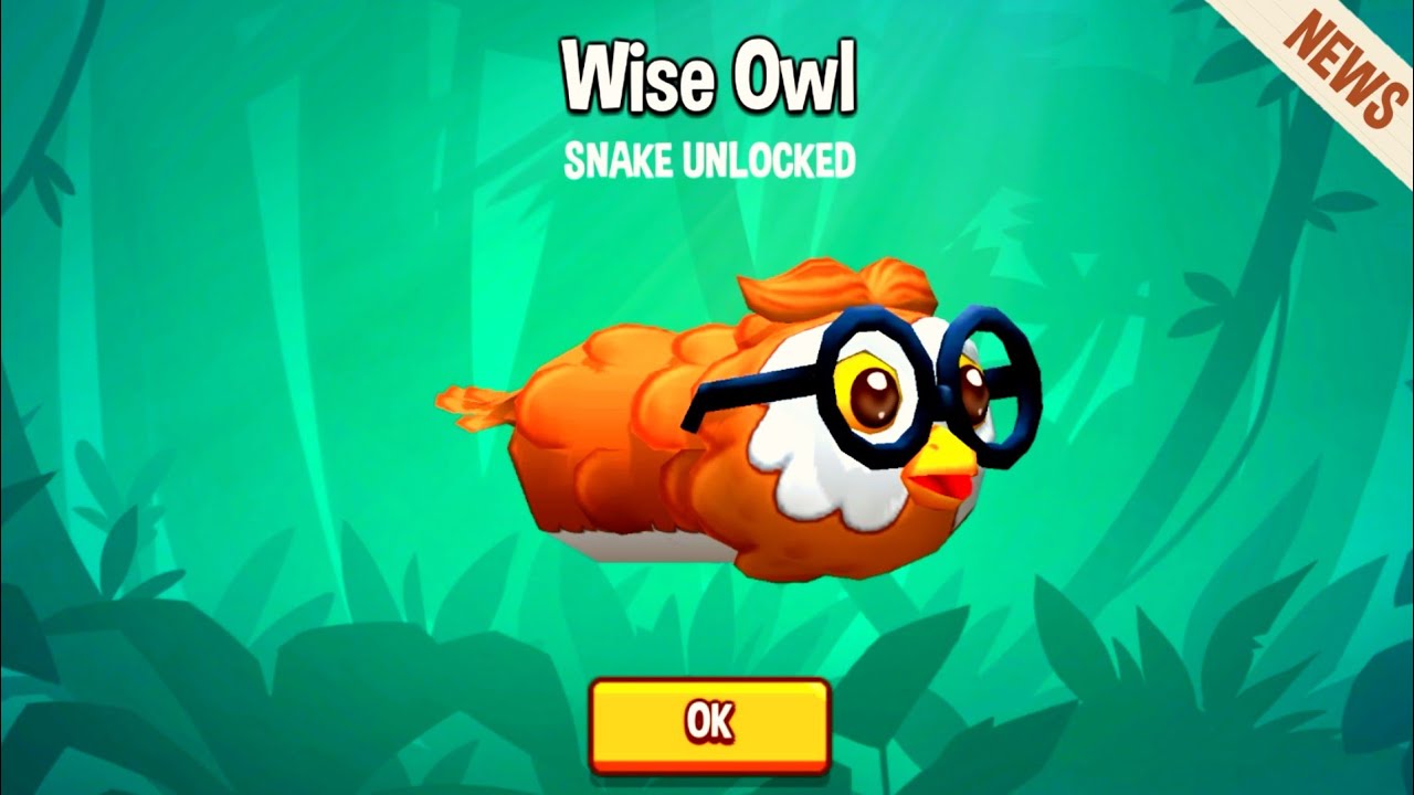 Snake Rivals - Wise Owl Snake Unlocked